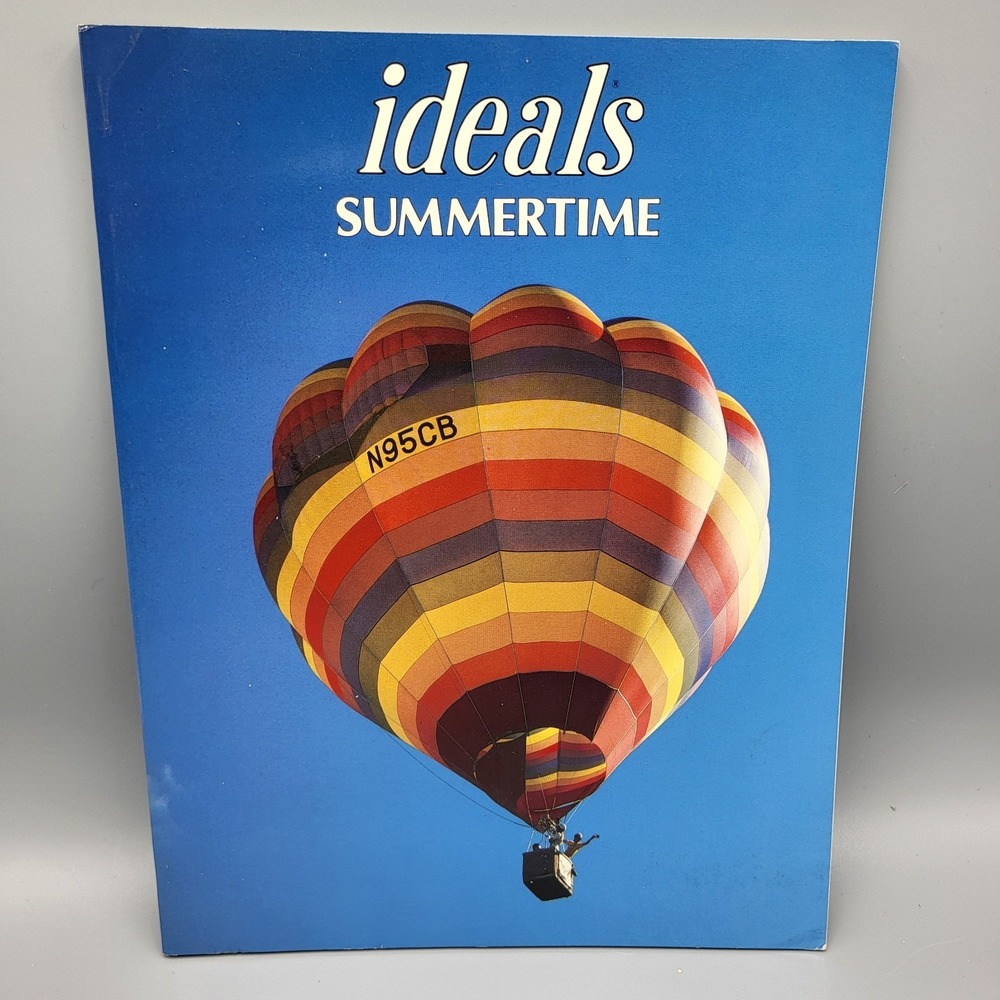 Vintage Ideals Summertime 1984 Magazine Vol.41 No.5 June Poetry Poems Family